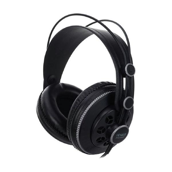 Superlux セミオープン型プロフェッショナルモニターヘッドフォン HD681B