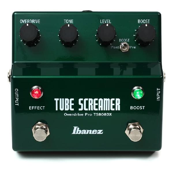 Ibanez アイバニーズギター用オーバードライブ Tube Screamer Booster チューブスクリーマー ブースター TS808DX