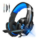 PHOINIKAS ゲーミングヘッドセット ps4 ヘッドホン ps5 ヘッドセット 有線 マイク付き ゲーミング へっどほん へっどせっと Switch スイ...