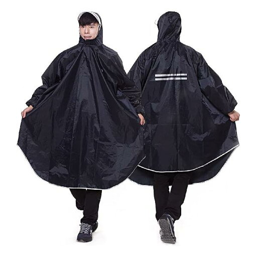 QIAN レインコート レインポンチョ 男女兼用 メンズ レディース 自転車 原付に はっ水雨具 軽量 通学 通勤 防? 防? 収納袋付き QIAN レインコート レインポンチョ 男女兼用 メンズ レディース 自転車 原付に はっ水雨具 軽量 通学 通勤 防? 防? 収納袋付き