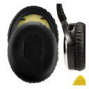 Geekria QuickFit イヤーパッド 互換性 パッド ボーズ Bose QC3 ON-EAR QuietComfort 3 ヘッドホンに対応 イヤパッド/イヤークッション/イヤーカップ (プロテインレザー/ブラック)