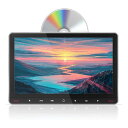 【2022 新型】 スロットインで出し入れラクラク IPS液晶搭載で 大画面11.6インチヘッドレストモニター DVDプレーヤー 車載 全視角 1920*1080P タッチボタン USBTFHDMIAV-INAV-OUT対応 スピーカー内蔵 マルチメディ(2)