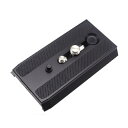 INPON クイックリリースプレート 501PL互換品 1/43/8ネジ付 Manfrotto 501HDV 503HDV 701HDV MH055 M0-Q5...