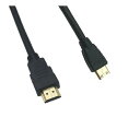 Like-You ハイスピード MINI HDMI to HDMIケーブル ， イーサネット オーディオリターン 3D 2K 1080P 対応 金メッキ端子 高速伝送 MINIDHMI ケーブル（PS3/PS4/Xbox360/ニンテンドークラシックミニ