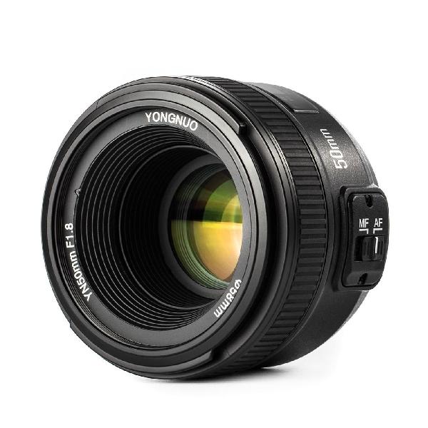 YONGNUO Nikon YN50mm F1.8N 単焦点レンズ ニコン Fマウント フルサイズ対応 標準レンズD5系列D4系列D850D810系列D800系列D750系列D700D610D600D500D300系列D7500D7200D7100D70