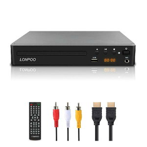 DVDץ졼䡼 ꡼ե꡼ HDMI/AV1080P CPRMǽ USB2.0 饪ѥޥå LEDǥץ쥤 PAL/NTSCб ѥDVDץ졼䡼ƥ HDMI/AV֥դ ե뵡ǽΥ⥳