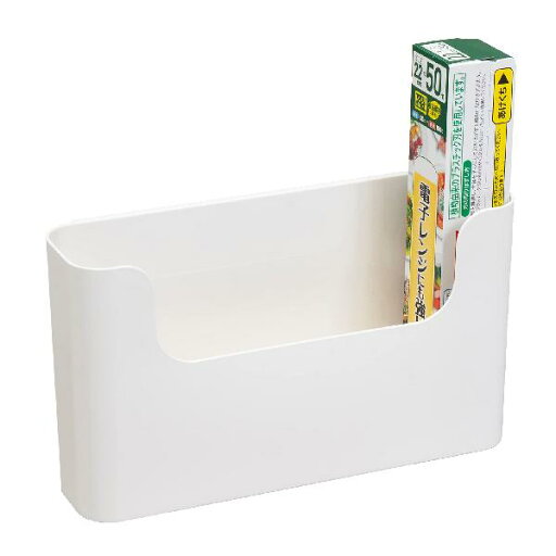 アストロ ラップホルダー ホワイト 約W26.8×D7.8×H15.5cm ラップケース 壁掛けラック ラップスタンド 711-54 アストロ ラップホルダー ホワイト 約W26.8×D7.8×H15.5cm ラップケース 壁掛けラック ラップスタンド 711-54