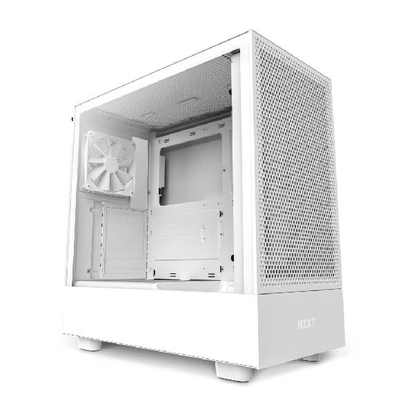 NZXT H5 Flow ミドルタワー PCケース White CC-H51FW-01 CS8550