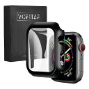 YOFITAR Apple Watch 用 ケース series6/SE/5/4 44mm アップルウォッチ保護カバー ガラスフィルム 一体型 PC素材 全面保護 超薄型 装着簡単 耐衝撃 高透過率 指紋防止 傷防止 ブラック【ブランド】YOFITAR【MPN】Apple Watch【カラー】ブラック【サイズ】44mm【メーカー】YOFITAR【電池使用】いいえ【ブランド名】YOFITAR【製品型番】Apple Watch