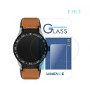 (3枚)MIHENCE Compatible with TAG Heuer Connected 腕時計 保護フィルム，MIHENCE 9H ガラス保護フィルム 対応 TAG Heuer (45mm) Smartwatch スマート腕時計 2.5Dラウンド