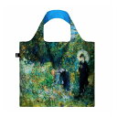 LOQI([L[) obO PR.WP PIERRE-AUGUSTE RENOIR Woman with a Parasol in a Garden Recycled Bag  50xc42cm(܂69cm) t|[`:11.5x11cm