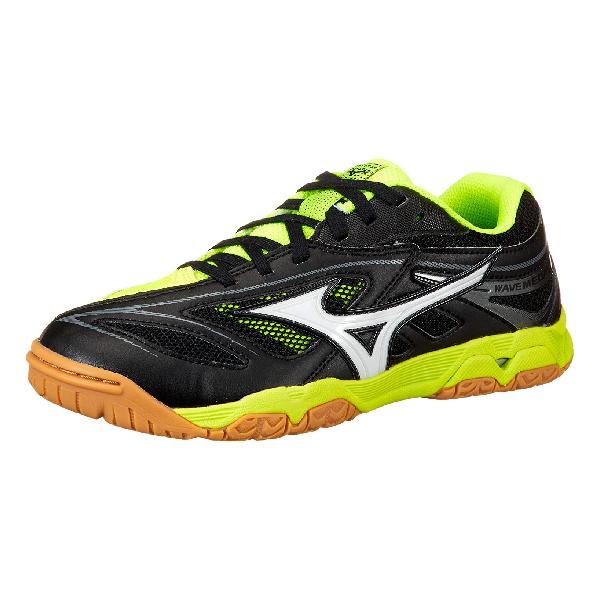 [ミズノ] 卓球シューズ ウエーブメダル 6 25.0 cm 2E イエロー/ホワイト/ブラック【ブランド】MIZUNO