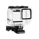 GoPro HERO 7 Silver/White対応 | シングルロック | 45m水深ダイビング| 防水防塵保護ハウジング| Go Pro Hero7 アク...