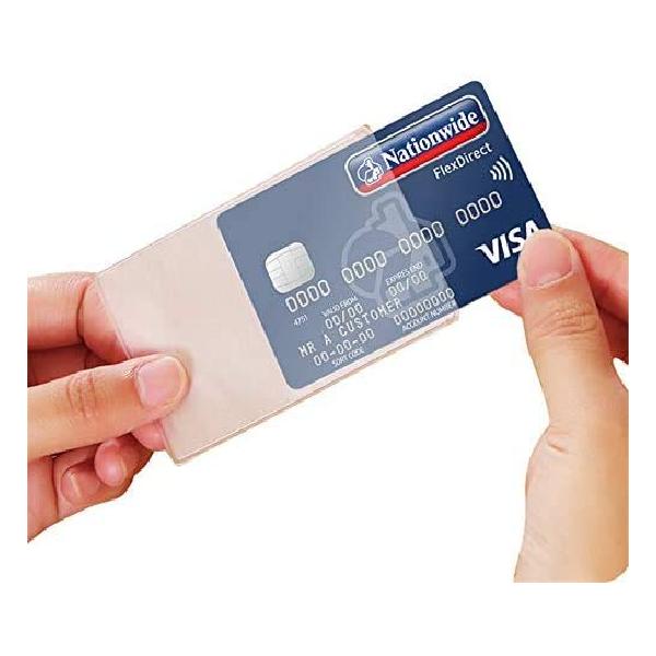 EternalStars カードケース(15枚) カード 保護 ケース プロテクタ 透明 磁気防止 マットな質感 薄型 防水 防磁 ビニール IDカードケース 防水防磁対策 クレジットカードケース シンプル デザイン 各種カード フィルム 磁気防止 ポイ