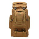 楽天mons Online ShopYYW 登山バッグ リュック 80L 大容量 バックパック リュックサック 防水 軽量 山登り アウトドア ハイキング 海外旅行 防災に適用 ハイキング 収納性 男女兼用 color1