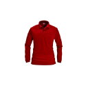 BURTLE バートル 長袖ポロシャツ 春夏用 103 86 レッド SS(2)