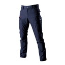 BURTLE バートル カーゴパンツ 秋冬用 7052 3 ネイビー 3L(2)
