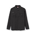 BURTLE バートル 長袖シャツ 春夏用 705 35 ブラック LL(2)
