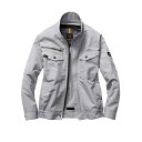 BURTLE バートル エアークラフトブルゾン 春夏用 AC1131 5 シルバー M(2)