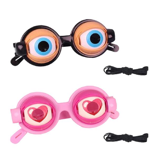 楽天mons Online Shop2個セットサプラアイズ メガネ 眼鏡 おもしろ 仮装 面白 パーティ 玩具の神様 眼鏡 飛び出す目玉 あごの動きで目の動きが変わる パーティー イベント 誕生会 コント 合コン 等
