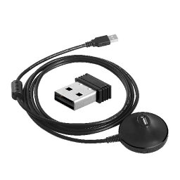 CooSpo ANT+ USB ドングル USB送信機受信機 Zwift/Wahoo Kickr/TacXなど 対応互換（延長ワイヤー付き）