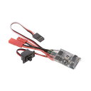 Goolsky RC ESC 30A ブラシ 電動スピードコントローラ for WPL C14 C24 B14 B24 B16 B36 RC トラック RCクローラー オフロード セミトラック 車用