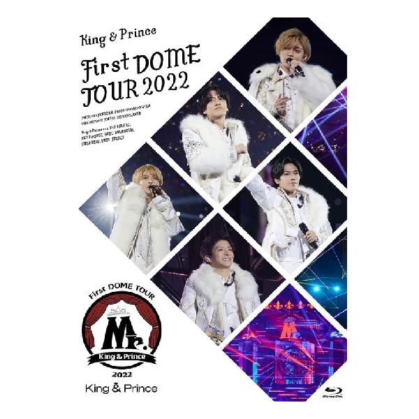 King & Prince First DOME TOUR 2022 Mr. (通常盤)(2枚組)(特典:クリアポスター(A4サイズ)付) [Blu-ray]