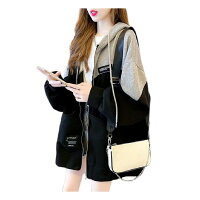 fyetemon 韓国風 オーバーサイズパーカー ?薄手 レディース 春夏 カジュアル 可愛い ゆったり カジュアル トップス (XL グレー)