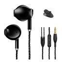 【2022新版 】イヤホン 有線イヤホン HIFI音質 有線 3.5mm コンパクト ヘッドホン マイク付き 通話対応 iphone/iPad/Android/...