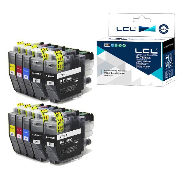 LCL Brother用 ブラザー用 LC3111-4PK LC3111 LC3111BK LC3111C LC3111M LC3111Y （10パック 4ブラック 2シアン 2マゼンタ 2イエロー） 互換インクカートリッジ 対応機種：DCP-J978N