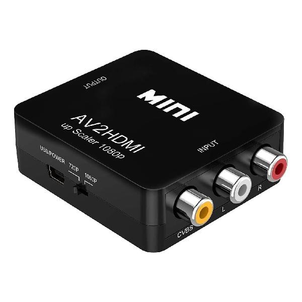 RCA HDMI 変換 コンバーター AV to HDMI変換アダプター AV2HDMI USBケーブル付き 音声転送 1080/720P切り替え (コンポジットをHDMIに変換アダプタ) 映像編集機 (Black)【ブランド】LukyTimo【MPN】Luky-AV2HDMI-1080P【color】Black【connector_gender】メスからオス【current_rating】1.0【warranty_type】限定的保証【batteries_required】false【power_plug_type】no_plug【manufacturer】LukyTimo【number_of_boxes】1.0【number_of_items】1.0【compatible_devices】ゲーム機【item_package_quantity】1.0【connector_type】HDMI【warranty_description】1 Year Warranty Against Manufacturer Defects【part_number】Luky-AV2HDMI【model_number】Luky-AV2HDMI-1080P【number_of_ports】5.0【input_voltage】5.0【variation_theme】COLOR【batteries_included】false