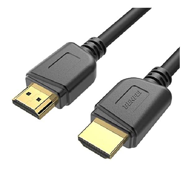 BENFEI高速HDMIケーブル 4K HDMIケーブル 3M HDMI 2.0ケーブル18Gbps 4K HDR 3D 2160P 1080P イーサネット-HDMIコード30AWG オーディオリターン（ARC）UHD TV Blu-ray Xbox PS3 PC【ブランド】BENFEI【MPN】000266black-10f【gauge】30.0【color】1個【data_transfer_rate】18.0【connector_gender】オス-オス【batteries_required】false【manufacturer】BENFEI【includes_rechargable_battery】false【compatible_devices】PlayStation【size】3M【item_shape】ラウンド【connector_type】HDMI【part_number】000266black-10f【model_number】000266black-10f【cable】[{language_tag:ja_JP、 value:イーサネット}、 {language_tag:ja_JP、 value:H【variation_theme】SIZE_NAME/COLOR_NAME【special_feature】編組【batteries_included】false