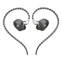 HIDIZS MM2 HiFiインイヤー型イヤホン6mm低電圧静電BMドライバー+10.2mmダイナミックドライバー1静電1DDハイブリッド デュアルドライバー...