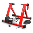 Sportneer 自転車トレーニング 固定式 ローラー台 6段階負荷調整 マグネット式 26~28インチに対応 サイクルトレーナー 自転車トレーナー 折りたたみ エクササイズ フィットネストレーナー 専用クイックレリーズ/前輪置き付き 静音 自宅ジム(4)