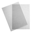 産業用金網 ステンレス平織金網 ステンレスメッシュ 2枚セット300x210mm 網目1mm 線径0.4mm メッシュ 濾過網 換気 耐高温 防鼠 防虫 家庭用...