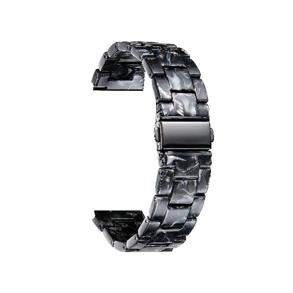 [BINLUN] 時計バンド 樹脂 メンズ レディース 腕時計バンド 交換バンド 透明感 軽量 防汗性 3サイズ（1..
