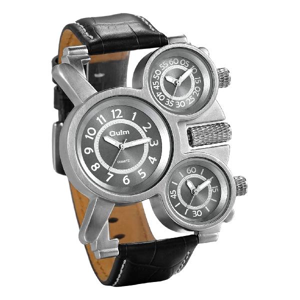 楽天mons Online ShopLancardo メンズ腕時計 ウォッチ ベルト レザーバンド 防水 三区時表示 機械 シンプル カジュアル クオーツ アナログ表示 ビジネス 新年 プレセット 誕生日 記念日（シルバー）