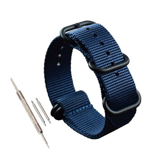 26mm 青 NATO バンド 腕時計ZULU ベルト ナイロン 替えベルト G10 マット仕上げのバックル 26mm 青 NATO バンド 腕時計ZULU ベルト ナイロン 替えベルト G10 マット仕上げのバックル