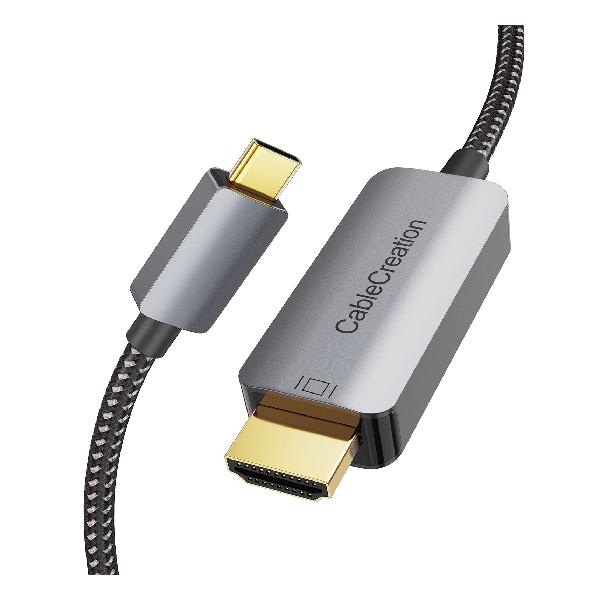 USB C to HDMI P[uA CableCreation A~ USB Type C to 4K HDMIP[uA_v^ Thunderbolt 3Ή/ MacBook Pro/Air 2018A iPad ProA XPS 15/13A