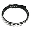 チョーカー通販専門店ランキング22位 ローラーバックル1連ピラミッドレザーチョーカー 【14mm幅・バックル留め】AC-08 パンク チョ... チョーカー通販専門店ランキング22位 ローラーバックル1連ピラミッドレザーチョーカー 【14mm幅・バックル留め】AC-08 パンク チョ...