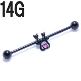 ܥǥԥ 14G ǭ åݤǥϡ ֥å ȥꥢС٥ (1.6mm)/38mm BP-ID81