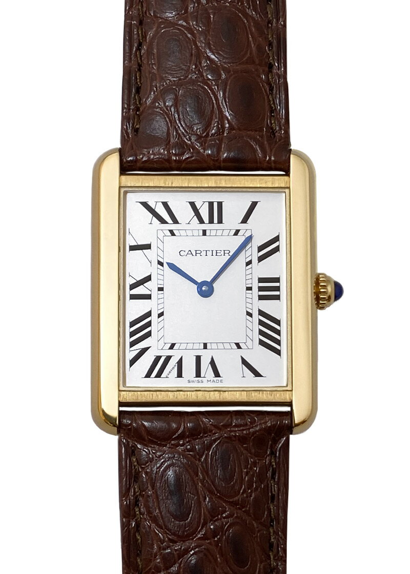 カルティエ - タンクソロ | CARTIER | W5200004 | LM YG/SS シルバー文字盤 クォーツ レザー | 中古 |のサムネイル