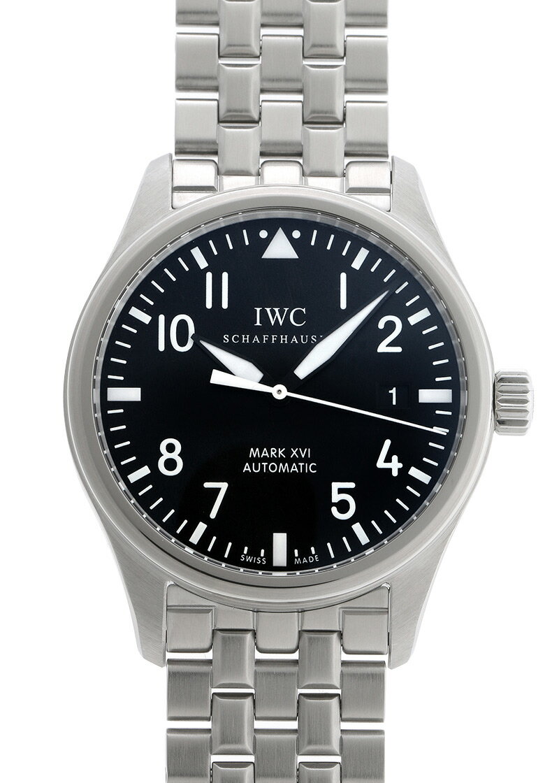 IWC - パイロットウォッチ マーク XVI | INTERNATIONAL WATCH COMPANY | IW325504 | SS 黒文字盤 自動巻き ブレスレット | 中古