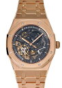 オーデマピゲ - ロイヤルオーク ダブルバランスホイール オープンワーク | AUDEMARS PIGUET | 15407OR.OO.1220OR.01 | PG スケルトン文字盤 自動巻き ブレスレット | 中古