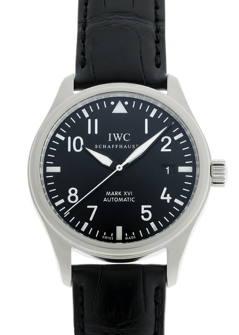 IWC - パイロットウォッチ マークXVI | INTERNATIONAL WATCH COMPANY | IW325501 | SS 黒文字盤 自動巻き レザー | 中古