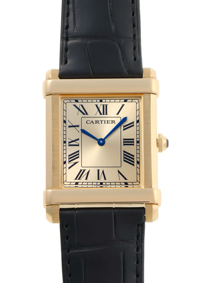 カルティエ - タンクシノワーズ | CARTIER | WGTA0088 | YG シャンパン文字盤 手巻き レザー | 中古