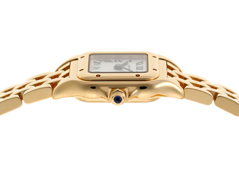カルティエ - ミニパンテール | CARTIER | WGPN0036 | YG シルバー文字盤 クォーツ ブレスレット