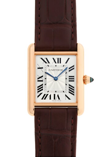 カルティエ - タンク ルイ カルティエ LM | CARTIER | WGTA0011 | PG シルバー文字盤 手巻き レザー カルティエ - タンク ルイ カルティエ LM | CARTIER | WGTA0011 | PG シルバー文字盤 手巻き レザー