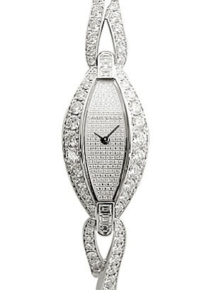 ハリー ウィンストン - レディース リボン 全面ダイヤモンド | HARRY WINSTON | 521/LQWW.D01 | WG ダイヤモンド文字盤 クォーツ ブレスレット