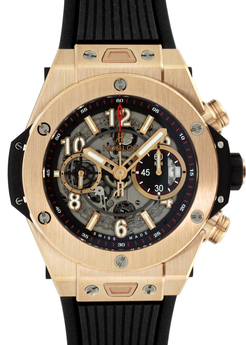 ウブロ - ビッグバン ウニコ キングゴールド | HUBLOT | 411.OX.1180.RX | RG スケルトン文字盤 自動巻き ラバー